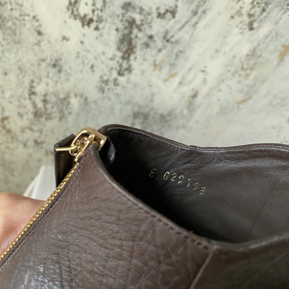 Authentic Chanel Brown Leather Boots size 36,5 - Picture 10 of 12